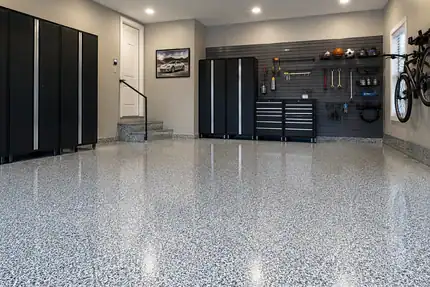 Epoxy garage floor coating in Melbourne