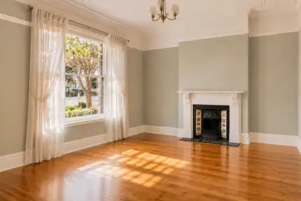 Freshly painted interior room in South East Melbourne