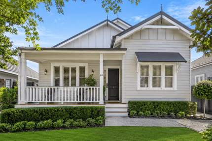 Freshly painted pre-sale exterior in Melbourne