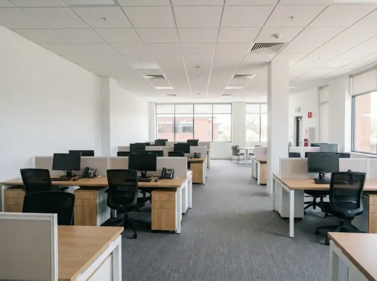 Commercial Painting - office painting by Melbourne painters MRE