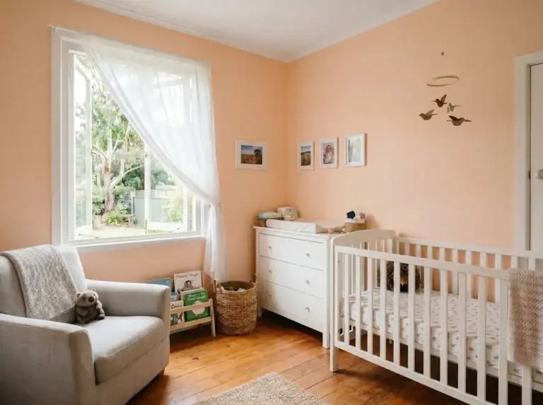 Low VOC nursery room interior painting by our Melbourne painters