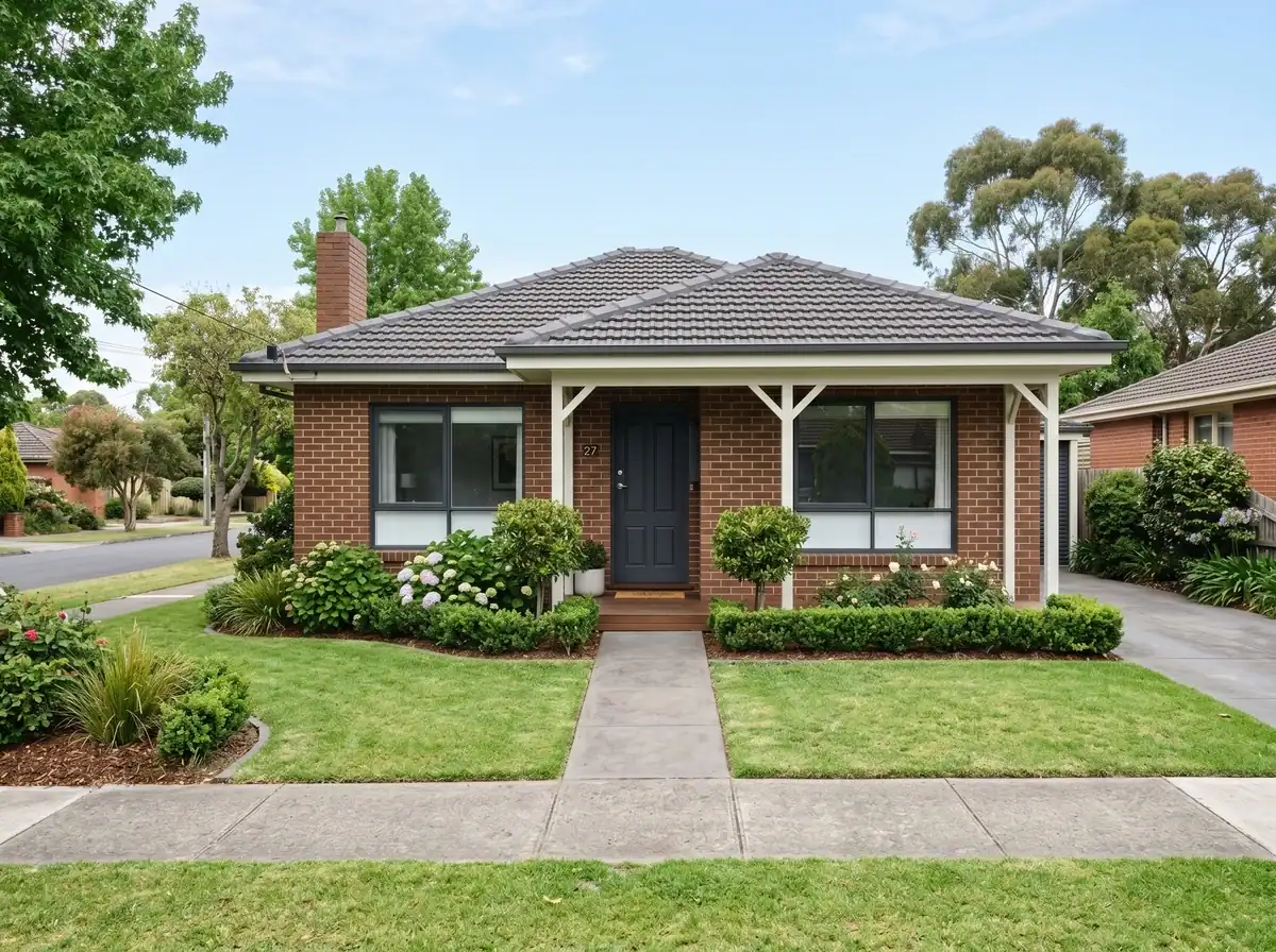Painters Ashwood - exterior painting residential Ashwood brick-veneer 