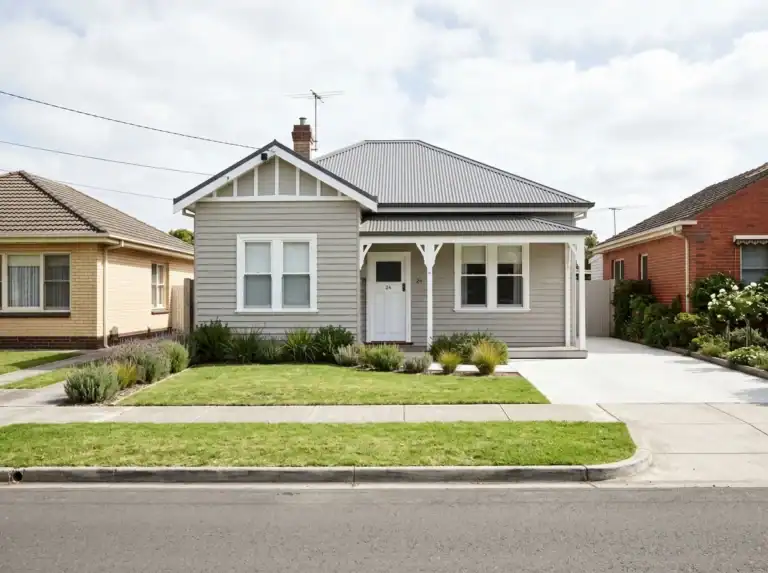 Weatherboard house painting and weatherboard restoring in South East Melbourne by Melbourne Painters MRE